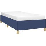 VidaXL Bedframe Stof Blauw 80x200 cm