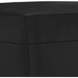 vidaXL - Bankjex35x41 - cm - kunstleer - zwart
