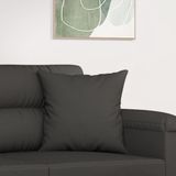 vidaXL-Sierkussens-2-st-40x40-cm-microvezelstof-donkergrijs
