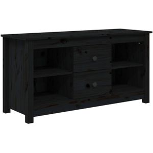 vidaXL-Tv-meubel-103x36,5x52-cm-massief-grenenhout-zwart