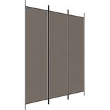 Kamerscherm - Antraciet - Stof - Inklapbaar Ontwerp