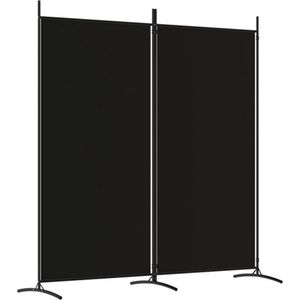 LUMASOUL Paravent Tweezijdig Roomdivider met 5 Panelen - Kamerverdeler voor Binnen - Scheidingswand en Vouwscherm - Boom Motief - 225x172 cm