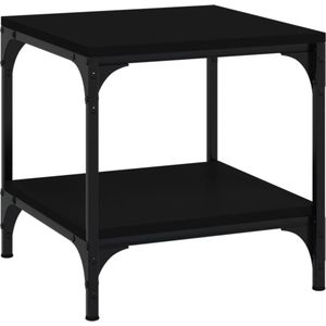 vidaXL Couchtisch Schwarz 50x50x40 cm Holzwerkstoff