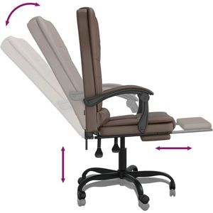 vidaXL-Kantoorstoel-massage-verstelbaar-kunstleer-grijs