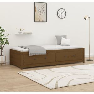 vidaXL Tagesbett Honigbraun 75x190 cm Massivholz Kiefer