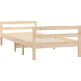 Massivholzbett ohne Matratze 90x200 Kiefernholz Vidaxl