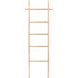 vidaXL Handtuchleiter 170 cm Massivholz Nussbaum