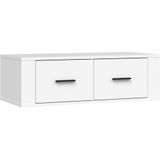 TV-Wandschrank Weiß 80x36x25 cm Holzwerkstoff Vidaxl