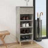 vidaXL-Schoenenkast-40x36x105-cm-bewerkt-hout-betongrijs