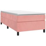 Bettgestell Rosa 90x200 cm Samt Vidaxl
