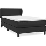 vidaXL-Boxspring-met-matras-kunstleer-zwart-80x200-cm