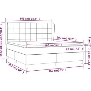 vidaXL-Boxspring-met-matras-fluweel-donkergrijs-160x200-cm