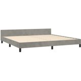 vidaXL-Bedframe-met-hoofdeinde-fluweel-lichtgrijs-200x200-cm