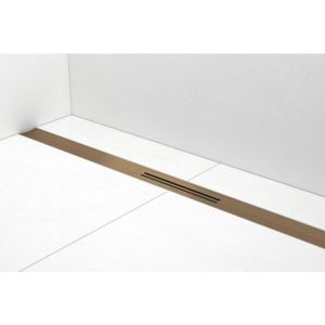 Easy drain R-line Clean Color douchegoot 100cm brushed bronze rlced1000bbr