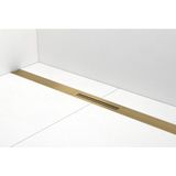 Easy drain R-line Clean Color douchegoot 90cm brushed brass rlced900bbs