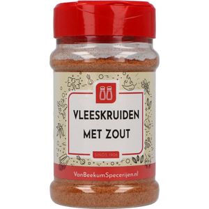 Van Beekum Specerijen - Vleeskruiden Met Zout - Strooibus 230 gram