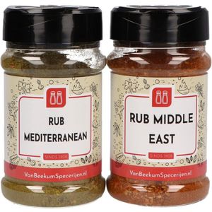 Dry Rub Pakket Special voor Barbecue | Rub Mediterranean & Middle East