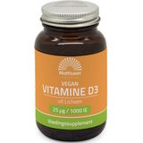 Mattisson - Vegan Vitamine D3 25mcg - 1000iu - Supplement - 120 Capsules