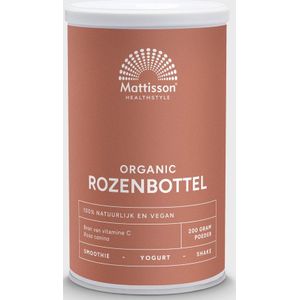 Mattisson - Biologisch Rozenbottel poeder - 200 g