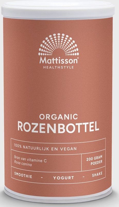 Mattisson - Biologisch Rozenbottel poeder - 200 g