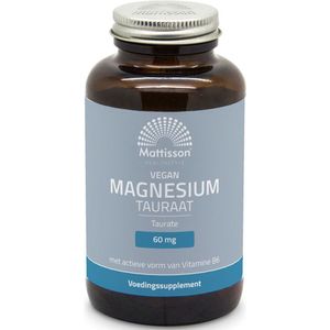 Mattisson magnesium tauraat vegan 120 Vegetarische capsules