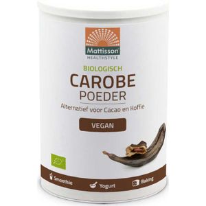 Mattisson Carobe poeder bio  400 gram