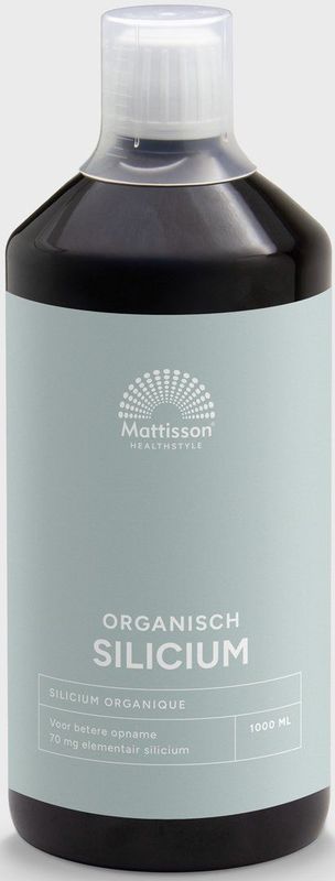 Mattisson - Organisch Silicium 70 mg - Supplement - 1000 ml