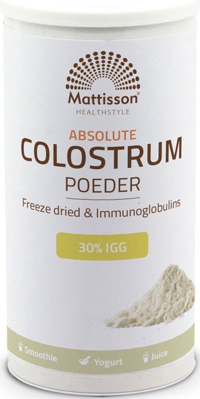 Mattisson - Colostrum Poeder - 30% igG - Supplement - 220 Gram