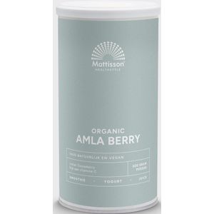 Mattisson - Biologische Amla Berry Poeder - Vegan - 220 Gram