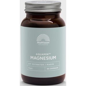 Mattisson - Vegan Aquamin Magnesium - Multi Mineraal Complex - Magnesium Hydroxide - Vegan Voedingssupplemet - 90 Capsules
