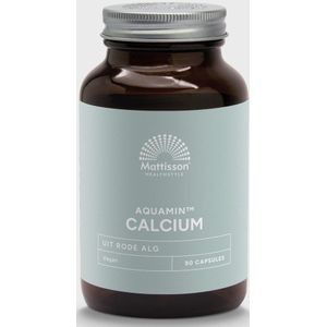 Mattisson Vegan Calcium uit rode alg Aquamin ca 90 Vegetarische capsules