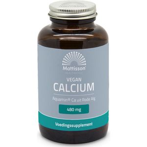 Mattisson Vegan Calcium uit rode alg Aquamin ca 90 Vegetarische capsules
