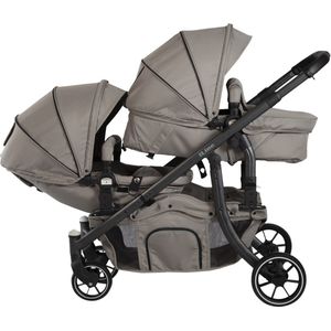 X Adventure Duo Kinderwagen / Tweeling Kinderwagen – Groen