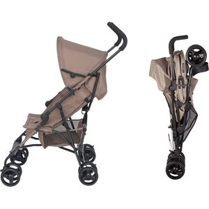 Cabino Buggy Plooibuggy Lichtgewicht Multi Standen Comfortabele Rugleuning & tot 22 kg Taupe