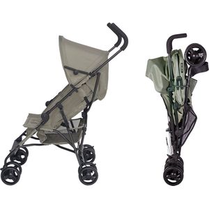 Cabino Buggy Plooibuggy Lichtgewicht Multi Standen Comfortabele Rugleuning & tot 22 kg Groen