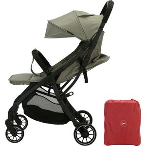 X Adventure Ranger Compact Buggy / Plooibuggy tot 22 kg Lichtgewicht & Compact voor het vliegtuig - Groen