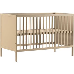 Cabino Baby Bed / Ledikant Lola 60x120 cm Verstelbare Bodem - Clay