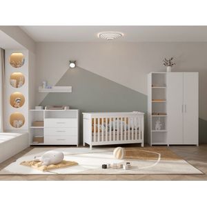 Cabino Babykamer Luuk Wit 3 Delig