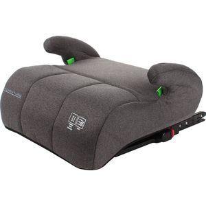 X Adventure Zitverhoger Isofix Turbo Booster i-Size Vanaf 125 tot 150 cm - Grijs