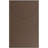 MD Entree - Archy - Deurmat - Taupe - Ribmat - 50 x 80 cm - 100% PET