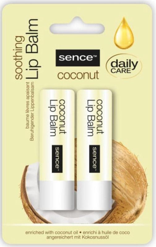 Sence Lippenbalsem Coconut 2 stuks