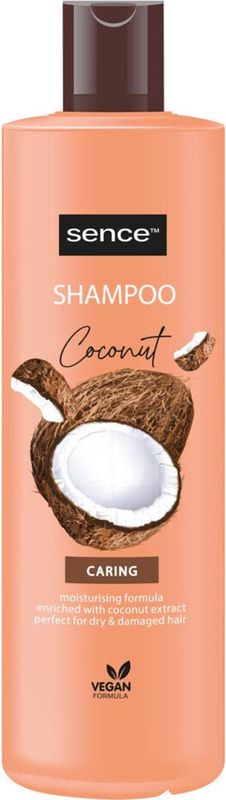 Sence - Shampoo Coconut - 12x 400 ml - Voor Droog en Beschadigd Haar
