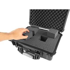 Koffer - Iron Case - Harde Cover voor  Canon EOS 5D Mark IV | Zwart | Zelf Uitsnijden| Accessoires voor Spiegelreflexcamera / Bescherming / Protectie| Waterdicht