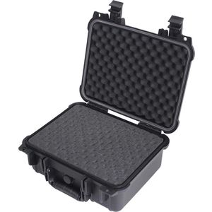 Koffer - Iron Case - Harde Cover voor GoPro HERO 9 | Zwart | Zelf Uitsnijden| Accessoires voor Action Camera / Bescherming / Protectie| Waterdicht