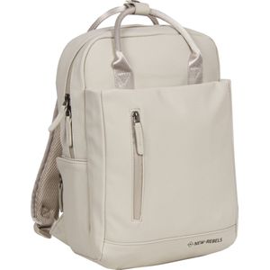 New Rebels laptoprugzak -  13 inch - Harper - beige