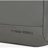 New Rebels Harper Miami Antraciet Grijs 10L Rugzak Waterafstotend Laptop 13