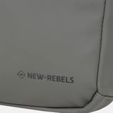 New Rebels ® Harper 3- Rugtas - Waterafstotend - Laptoptas 14 inch - 12 Liter - Waterproof Rugzak - Antraciet Grijs