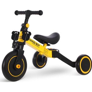 Eco Toys Geel 4 in 1 Loopfiets H494