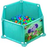 Eco Toys Jungle Turquoise Box en Ballenbak CH51012D