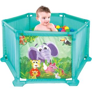 Eco Toys Jungle Turquoise Box en Ballenbak CH51012D